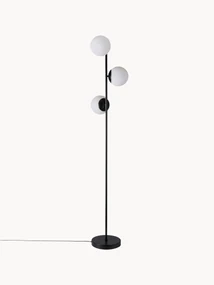 Stojacia lampa z opálového skla Lilly