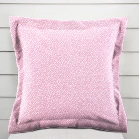 Biante Bavlnená obliečka na vankúš s lemom Sandra SA-256 Ryža na ružovom 40 x 60 cm