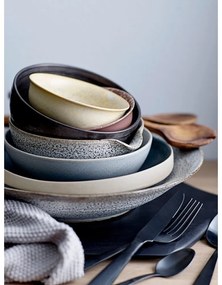 4-dielna súprava príborov v čiernej farbe Bloomingville Cutlery Eleganza
