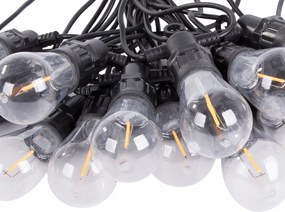 LED svetelná záhradná girlanda LUCENT, 20 m