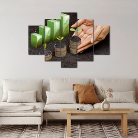 Obraz - Rast (150x105 cm)