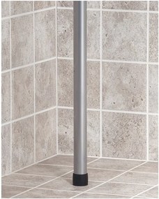 Rohová kúpeľňová teleskopická polička InterDesign York