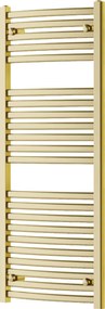 Mexen Helios, vykurovacie teleso 1200 x 500 mm, 448 W, zlatá, W103-1200-500-00-50