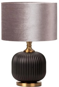Stolová lampa „Evelyn Grey", Ø 33, výš. 50 cm
