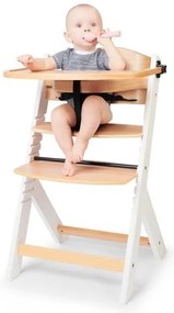 KINDERKRAFT - Detská jedálenská stolička ENOCK biela