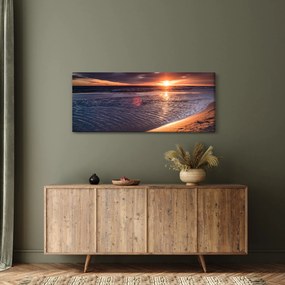 Obraz západu slnka (120x50 cm)