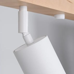 Sollux SL.1289 - Bodové svietidlo VERDO 4xGU10/10W/230V biela