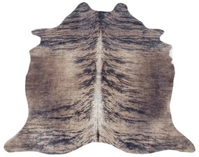 Ayyildiz, Kusový koberec Etosha 4115 brown (tvar kožušiny), 150x200 tvar kožešiny, hnedá, chodba / predsieň