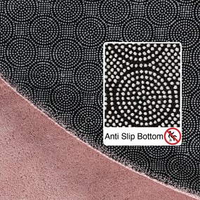 Ružový prateľný okrúhly koberec ø 120 cm Sky – Ayyildiz Carpets