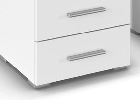 Set nočných stolíkov (2 ks) Isotta, biele