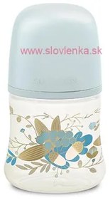 SUAVINEX - GOLD dojčenský fľaša 150 ml fyziologický prietok S - modrá