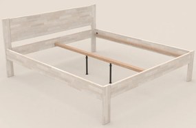 Posteľ Fava 180x200 cm, bielený buk