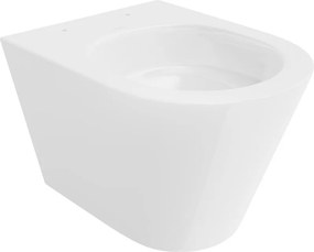 Mexen Rico, závesná WC misa 490x360x370 mm, Rimless Tornádo, biela lesklá, 3372XX00T