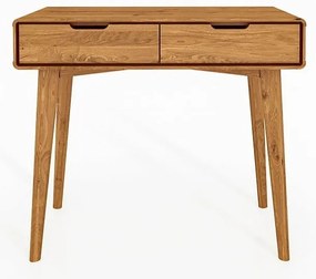 Toaletný stolík z dubového dreva 90x40 cm Greg - The Beds