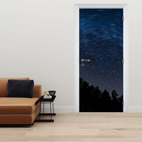Fototapeta na dvere - Nočná obloha (95x205cm)