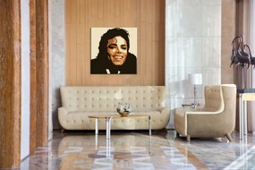 Ručne maľovaný POP Art obraz Michael Jackson