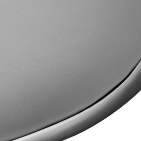 Jedálenská stolička NANTES čierna / sivá