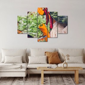 Obraz zeleniny (150x105 cm)