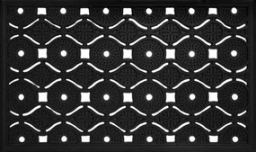 Gumová rohožka Eye Mat 45x75 cm, kolieska%