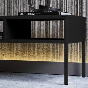 Konferenčný stolík MATTEO 900 x 450 x 450 mm, čierny