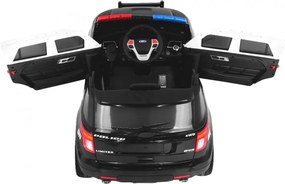 Ramiz Detské SUV na batérie Polícia + sirény + svetlá + megafón + diaľkové ovládanie