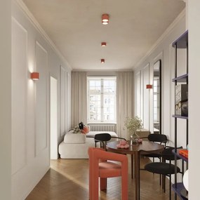 Sollux  SL.1828 - Bodové svietidlo AURA 2xGX53/10W/230V ružová