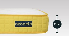 Azonelo Yellow ortopedický matrac s pamäťovou penou 70x200 cm - antialergický poťah