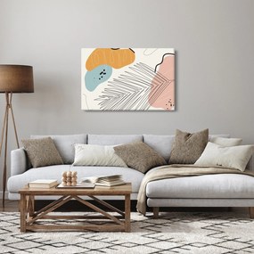 Obraz - Ilustrácia listu (90x60 cm)