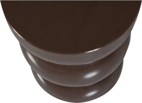 Kovový okrúhly odkladací stolík ø 30 cm Breno – WOOOD