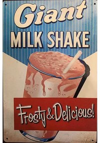 Ceduľa Giant Milk Shake