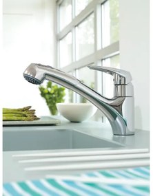 GROHE 32257001 - Drezová batéria EURODISC lesklý chróm
