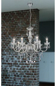 GLOBO 63116-6 - Závesné stropné svietidlo CUIMBRA 6xE14/40W/230V