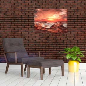 Sklenený obraz - Mars (70x50 cm)