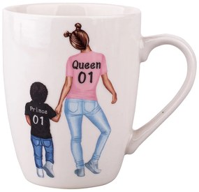 Altom Porcelánový hrnček Queen - boy, 300 ml