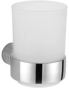 Mexen Base, nástenný pohár na kefky, chrómová, 7088238-00