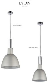 JUPITER 1226-LYONMALY - Závesné svietidlo LYON 1xE27/60W