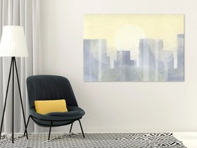 Artgeist Obraz - Modern City (1 Part) Wide - Third Variant Veľkosť: 90x60, Verzia: Na talianskom plátne