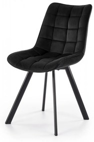 Dizajnová stolička Mirah čierna