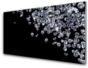 Nástenný panel  Diamanty umenie 125x50 cm