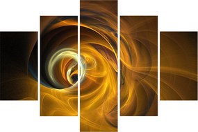 Obraz - Abstrakcia v pohybe (150x105 cm)