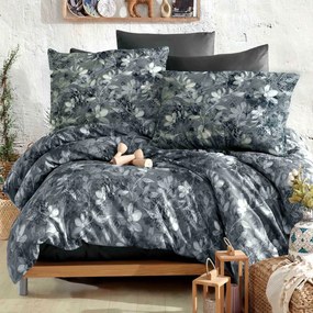 SATÉNOVÉ OBLIEČKY LUXURY LIBERA 160X200 CM, 2KS 70X80 CM KVETY