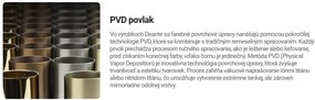 Deante Eridan, vysoká drezová batéria s výsuvným výtokom pre filtrovanú vodu h-333, zlatá matná, DEA-BRE_R75M