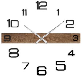 Rustikálne dubové hodiny s číslami – škandinávsky štýl | SENTOP MAS023-3073-akcia20