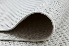 Koberec TIMO 6272 SIZAL exteriérový, biely