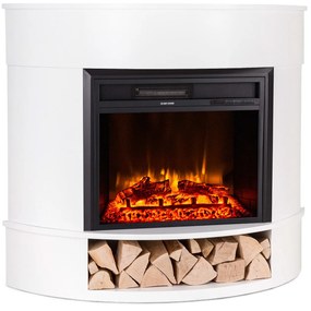 Loloru, elektrický krb, ohrievač, 900/1800 W, týždenný časovač, diaľkové ovládanie