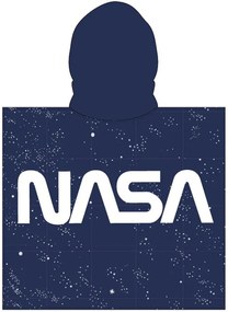 Detské pončo - osuška s kapucňou NASA - 55 x 110 cm