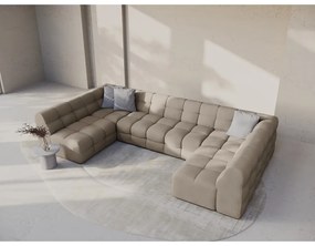 Hnedá rohová pohovka (do "U") Kendal – Micadoni