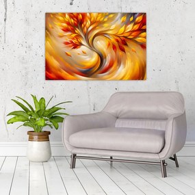Obraz - Jesenný strom (90x60 cm)