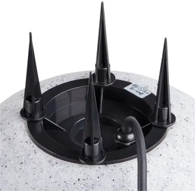 Kanlux 24651 - Vonkajšia lampa STONO 1xE27/25W/230V pr. 30 cm IP65