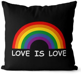 Vankúš LGBT Rainbow (Velikost: 55 x 55 cm)